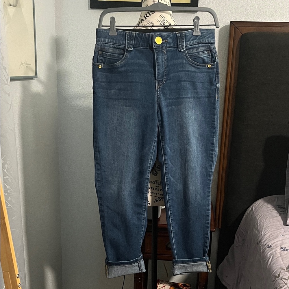 Democracy Dark Blue Ankle Jeans